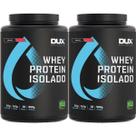Kit 2X Whey Protein Isolado - 900g Morango - Dux Nutrition Kit 2X Whey Protein Isolado - 900g Morango - Dux Nutrition