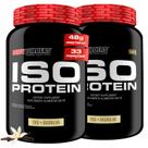 Kit 2x Whey Protein Isolado Iso Protein 2kg Bodybuilders