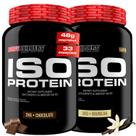 Kit 2x Whey Protein Isolado Iso Protein 2kg Bodybuilders