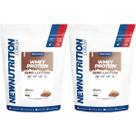 Kit 2X Whey Protein Zero Lactose - 900g Refil Amendoim - NewNutrition Kit 2X Whey Protein Zero Lactose - 900g Refil Amendoim - NewNutrition