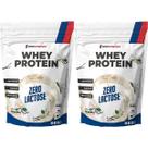 Kit 2X Whey Protein Zero Lactose - 900g Refil Baunilha - NewNutrition Kit 2X Whey Protein Zero Lactose - 900g Refil Baunilha - NewNutrition