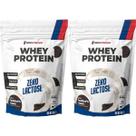 Kit 2X Whey Protein Zero Lactose - 900g Refil Cookies and Cream - NewNutrition