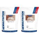 Kit 2X Whey Protein Zero Lactose - 900g Refil Natural - NewNutrition