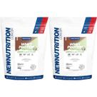 Kit 2X Whey Protein Zero Lactose All Natural - 900g Refil Cappuccino - NewNutrition Kit 2X Whey Protein Zero Lactose All Natural - 900g Refil Cappuccino - NewNutrition
