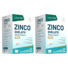KIT 2X Zinco Quelato 29mg 60 comprimidos - Lauton
