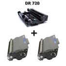 Kit 2XCartucho Toner + Cilindro Para Dcp-8157 Tn-750 Dr-3302 Tn-3382