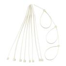 Kit 3 Abraçadeira Plástica Branca 100,0x2,5mm Emb.c/100 un. Kit 3 Abraçadeira Plástica Branca 100,0x2,5mm Emb.c/100 un.