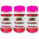 Kit 3 Ácido Hialurônico 180 Cápsulas - Rei Terra