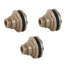 Kit 3 Adaptador Com Flange Soldavel Marrom 32x1 Caixa Dágua Kit 3 Adaptador Com Flange Soldavel Marrom 32x1 Caixa Dágua