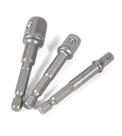 Kit 3 Adaptador Para Soquete Encaixe Quadrado 1/2 - 3/8 - 1/4