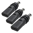 Kit 3 Adaptador USBC PD 20V 100W DC Macho Kit 3 Adaptador USBC PD 20V 100W DC Macho