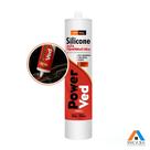 Kit 3 Adesivo Silicone Acético Alta Temperatura Vermelho Caixas de Cambio e Termostato Bomba Dágua