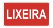 kit 3 - Adesivos Para Lixeiras Lixos 20 X 10 Cm 3uni.