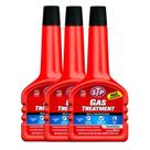 Kit 3 Aditivo STP Gas Treatment 200ml Tratamento para Gasolina Limpa Bicos Injetores Sistema de Combustível