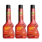 Kit 3 Aditivos Bardahl Clean Gas 200ml Limpeza Sistema Combustível Gasolina Bicos Injetores Proteção e Desempenho do Motor