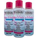 Kit 3 Água Micelar 5x1 Removedor de Maquiagem Purifica 200ml