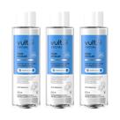 Kit 3 Água Micelar Demaquilante Facial Vult Facial 10 em 1 200ml