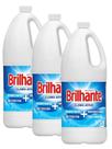 kit 3 Água Sanitária Brilhante Frasco 2l