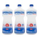 Kit 3 Álcool de Limpeza Classico CoperAlcool 46 INPM 1 Litro Kit 3 Álcool de Limpeza Classico CoperAlcool 46 INPM 1 Litro