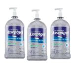 Kit 3 Álcool Gel Antisséptico 70o Inpm 1kg Asseptgel Start