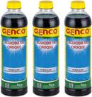 Kit 3 Algicida De Choque 1 Litro Genco Limpeza Agua Verde