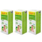 Kit 3 Algodão Quadrado Pacotão Puro Bellacotton Biodegradável Com 100 Unidades