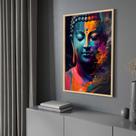 Kit 3 Almofadas Cheia Veludo Macio Premium Decorativa 45x45 Azul
