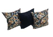 Kit 3 Almofadas Decorativas Cheias 45x45cm com zíper