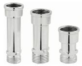 Kit 3 Alongador Prolongador Para Torneira 4,6, 8cm Prateado