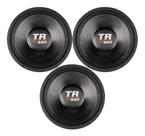 Kit 3 alto falante triton tr 620 4 ohms som automotivo