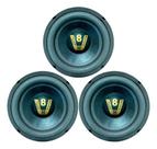 Kit 3 alto falantes compet subwoofer 8 pol street v8 200w 4 ohms Kit 3 alto falantes compet subwoofer 8 pol street v8 200w 4 ohms
