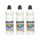 Kit 3 Alvejante Sem Cloro Plush Oxy2 White Manchas Sanol 1L
