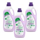 Kit 3 Amaciante Vinagreen 2L Suavidade Perfume Hipoalergênico Álcool Orgânico Hipoalergênico Natural Óleos Essenciais Roupas Finas Bebê Delicadas