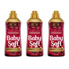 Kit 3 Amaciantes Concentrado Baby Soft Desejo Envolvente 1l