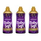 Kit 3 Amaciantes Concentrado Baby Soft Inspiração Fascinante 1l