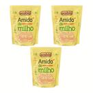 Kit 3 Amido de Milho Não Transgenico Ecobio 600g