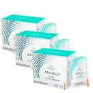 Kit 3 Aminnu EAAs Aminoácidos 30 Sachês 10g Central Nutrition