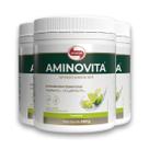 Kit 3 Aminovita Vitafor Vegano 240g Limão