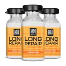Kit 3 Ampola Fortalecedora Long Repair 18ml Yamá