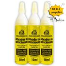 Kit 3 Ampolas Ativador de crescimento Maxihair 10ml