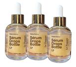 Kit 3 Anti-idade Sérum Hialurônico Drops Bottle - Le Paquet