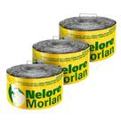 Kit 3 Arame Farpado Nelore Fio 16 1,60mm 250kgf 500m