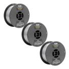 Kit 3 Arame MIG 0,8mm Carretel 1KG Sem Gas - Vonder