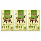 Kit 3 Areia Biodegradável Higienica Grãos Finos 12kg Gatos