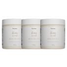 Kit 3 Argila Branca Natural Pele Corpo Via Aroma 300g