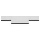 Kit 3 Armários De Cozinha Aéreos 4 Portas Veneza Multimóveis Mp2151 Branco/preto Branco/preto Kit 3 Armários De Cozinha Aéreos 4 Portas Veneza Multimóveis Mp2151 Branco/preto Branco/preto
