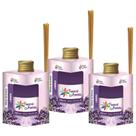 KIT 3 AROMATIZADOR DE AMBIENTE TROPICAL COR: lavanda