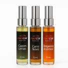 Kit 3 Aromatizadores Spray Capim Limão 15mL Veicular