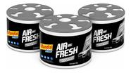 Kit 3 Aromatizante em Gel Mundial Prime Carro Novo Odorizador Automotivo Perfume Veicular