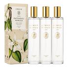 Kit 3 Aromatizante Home Spray Patchouli Vanilla Lenvie 100ml Perfume Casa